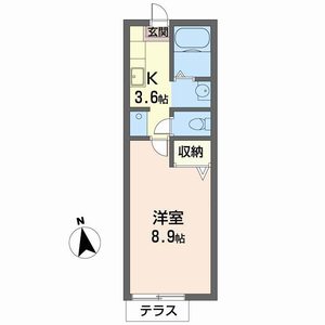シャーウッド桂 0105号室