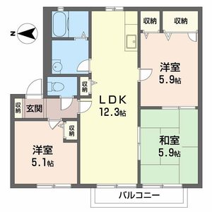 ＳＡＣＵＲＡハイツ 0202号室