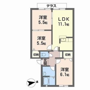ＳＡＣＵＲＡハイツⅡ 0102号室