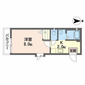 シャーメゾン桂 0201号室