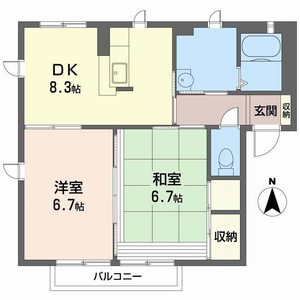 ファミ－ル吉川 0205号室