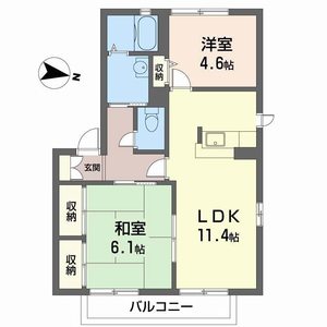 テ・ゾーヌ 0205号室