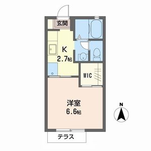 ヴィヴァーチェ・杉 0105号室