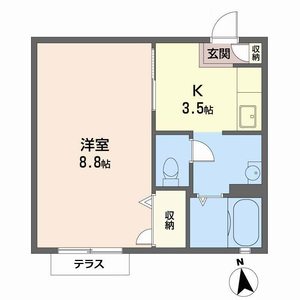 ラフォーレ西ノ京２ 0102号室
