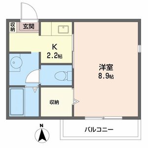 ラフォーレ西ノ京３ 0202号室