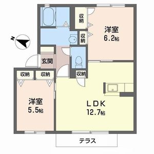 Ｃｉｅｌ　Ｇａｒｄｅｎ 0102号室
