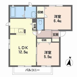 サントルモン中山 0105号室