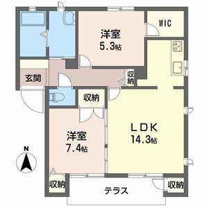 Ｌａｋｅｓｉｄｅ宝ヶ池 A102号室