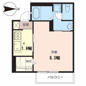 Ｌｅ　Ｐｌａｉｓｉｒ 0202号室