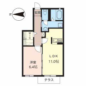 ローザンヌ 0110号室