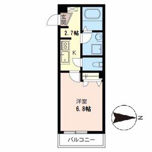 シャーメゾン和 0202号室