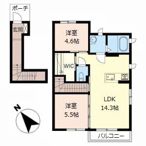 プランドールⅡ番館0201-2