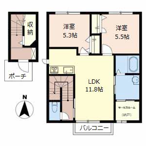 アイリス コート ノース N201号-16