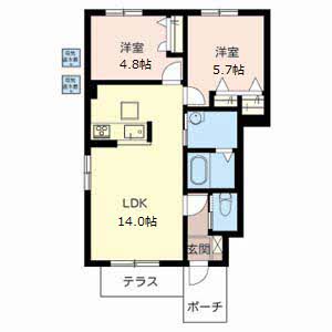 メゾンコスモＡ 0101号-2