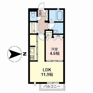 シャーメゾン和郷 A202号-6