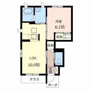 シャーメゾン狐島 0105号-16