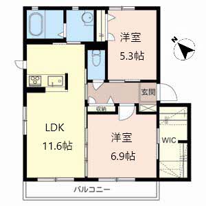 グランディール玄兎B202-2