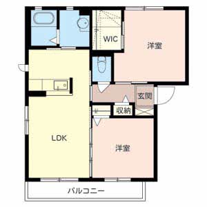 メゾン・ルテシィアⅡ 0203号-2