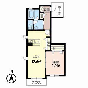 ラ・メゾンＧＯＲＹＯ 0101号-13