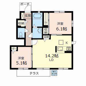 シーサイドビラⅢ 0102号-2