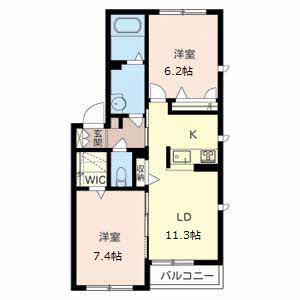 ジョイコート家七 E棟 0207号-2