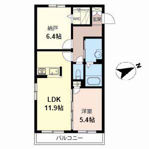 シャーメゾン陽明Ｄ棟D203-2