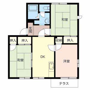 平和台ハイツⅠ0102-2