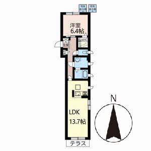 メゾン和泉式部 0101号-2