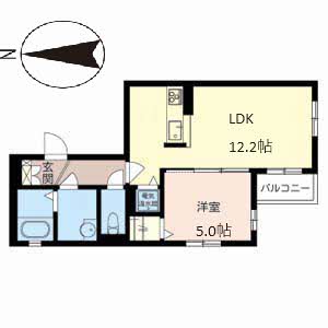 シャーメゾン堀川 0302号-2