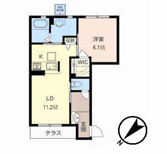 シャーメゾン桜井谷 0102号-16