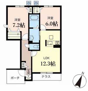 シャーメゾン西矢倉0101-2