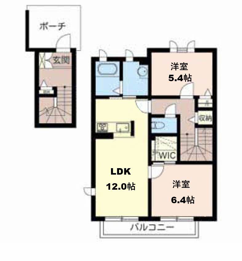 リベルテ 湖都が丘 0201号-16