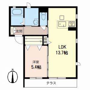 シャーメゾン赤井 0102号-13