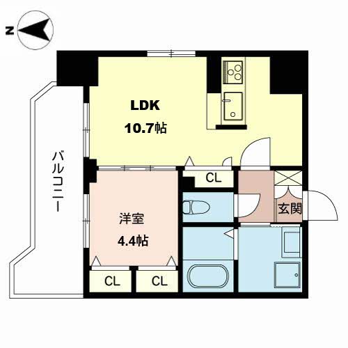 アンシャンテ夕陽丘 0201号-2