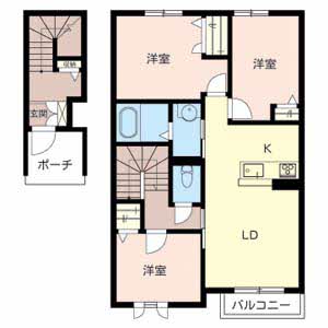 シャーメゾン ラルゴ D205号-2