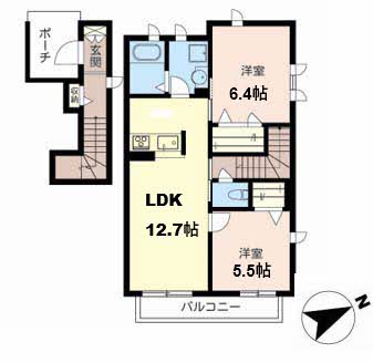エスポワール　楠 0201号-5