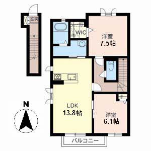 シャーメゾン幸B203-2