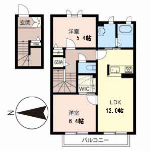 シャーメゾン欅ヶ丘・椿館T201-2