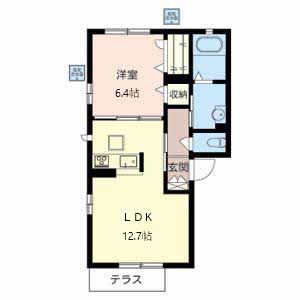 豊川モリハイツ A101号-6