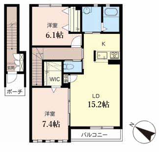 シャルマン笠山 B207号-3
