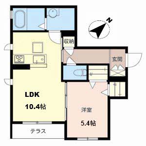 シャーメゾン戎之町 0101号-3