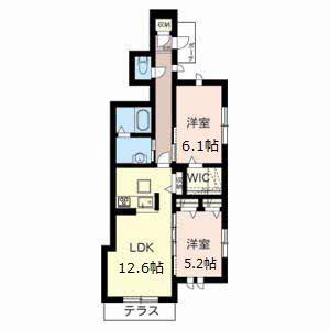 ガーデンズ太寺 0101号-2
