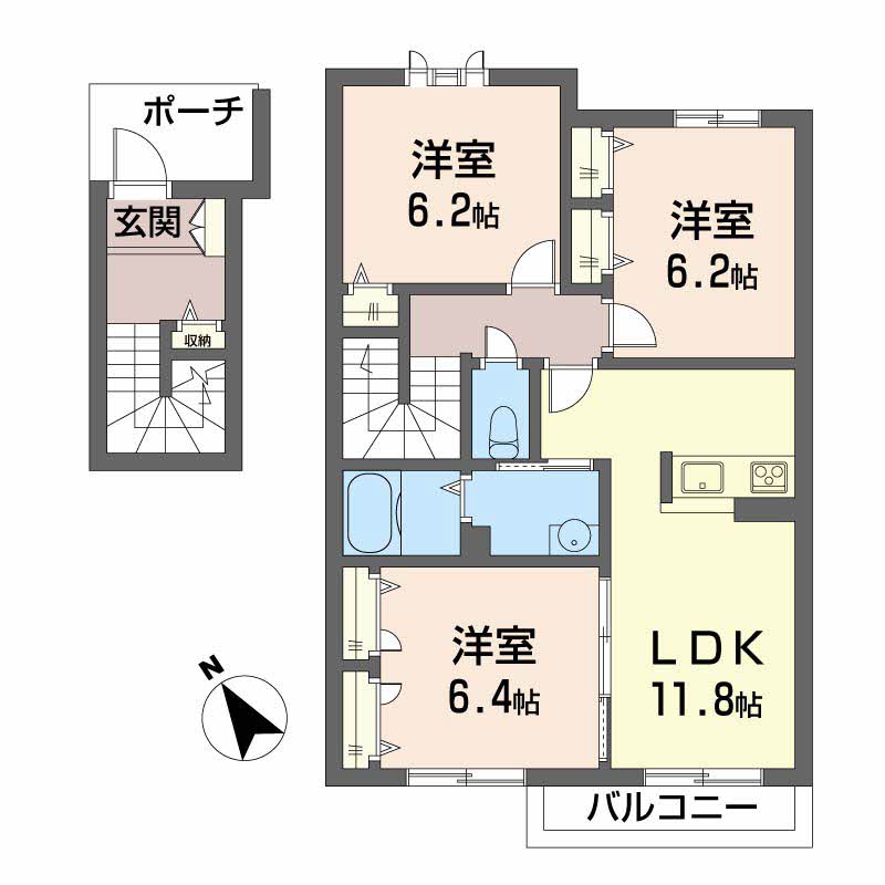 シャーメゾン　エンジェル A202号-4