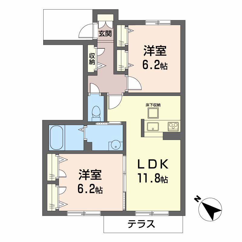 シャーメゾン　エンジェル B102号-4