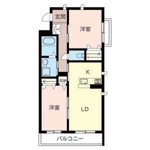 シャーメゾン山本丸橋Ｂ 0301号-15