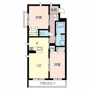 シャーメゾン山本丸橋Ｂ 0307号-5