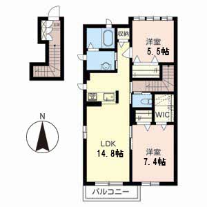 シャーメゾン大堀 A203号-13