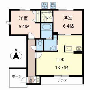 クラッセ城山台B101-2