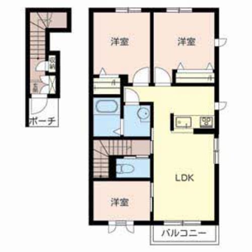 カーサ　レジオ　　　　　　　　　　　　　　ＳＵＮ棟 S203号-14