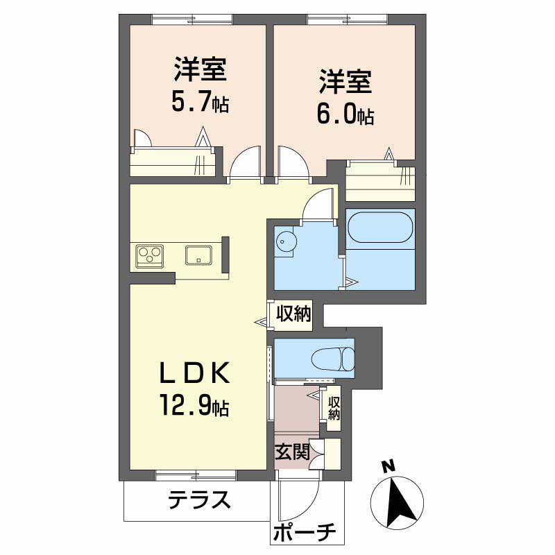 シャーメゾン園部 0102号-16